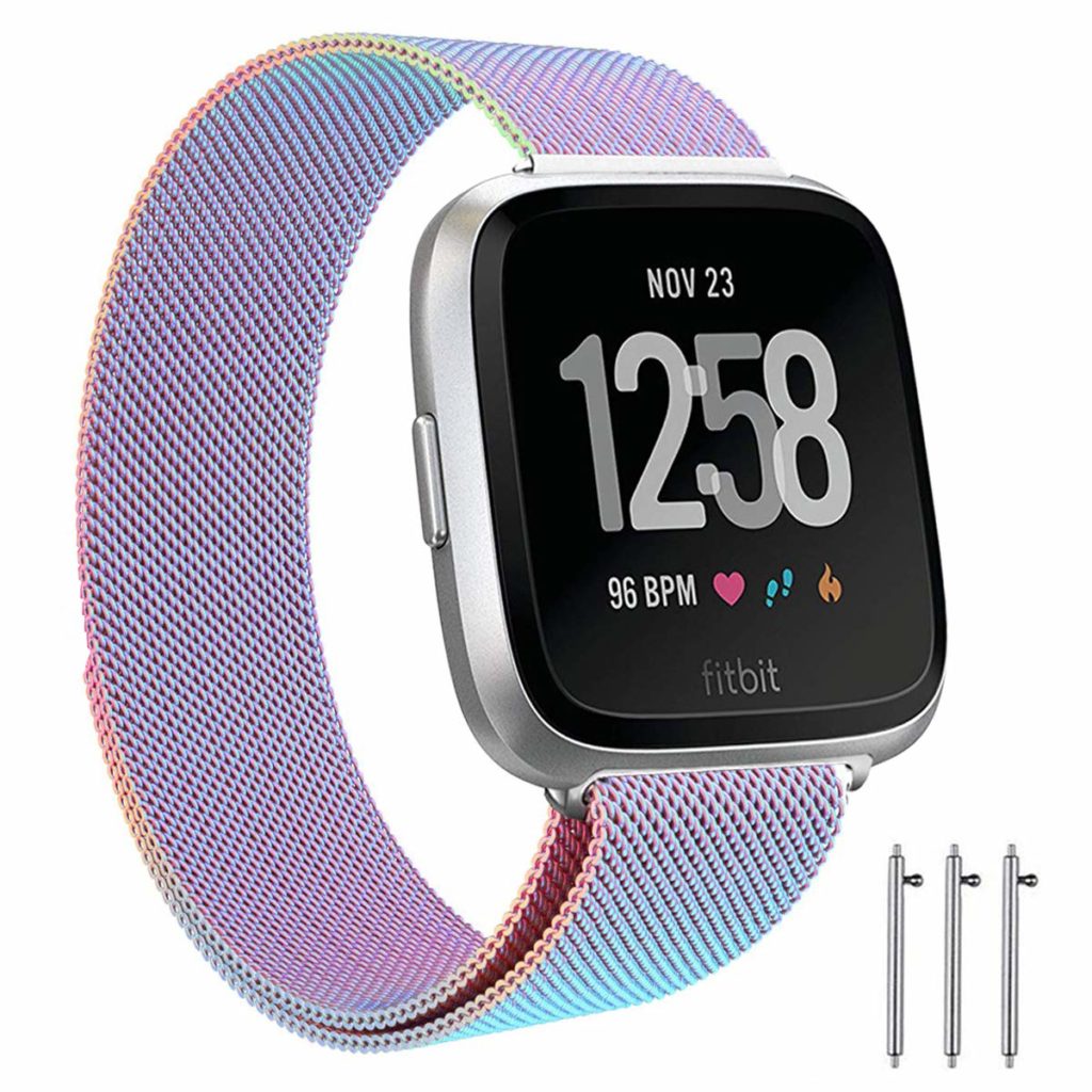 Best Fitbit Versa bands for women in 2020 Metal, Sports bands and more!
